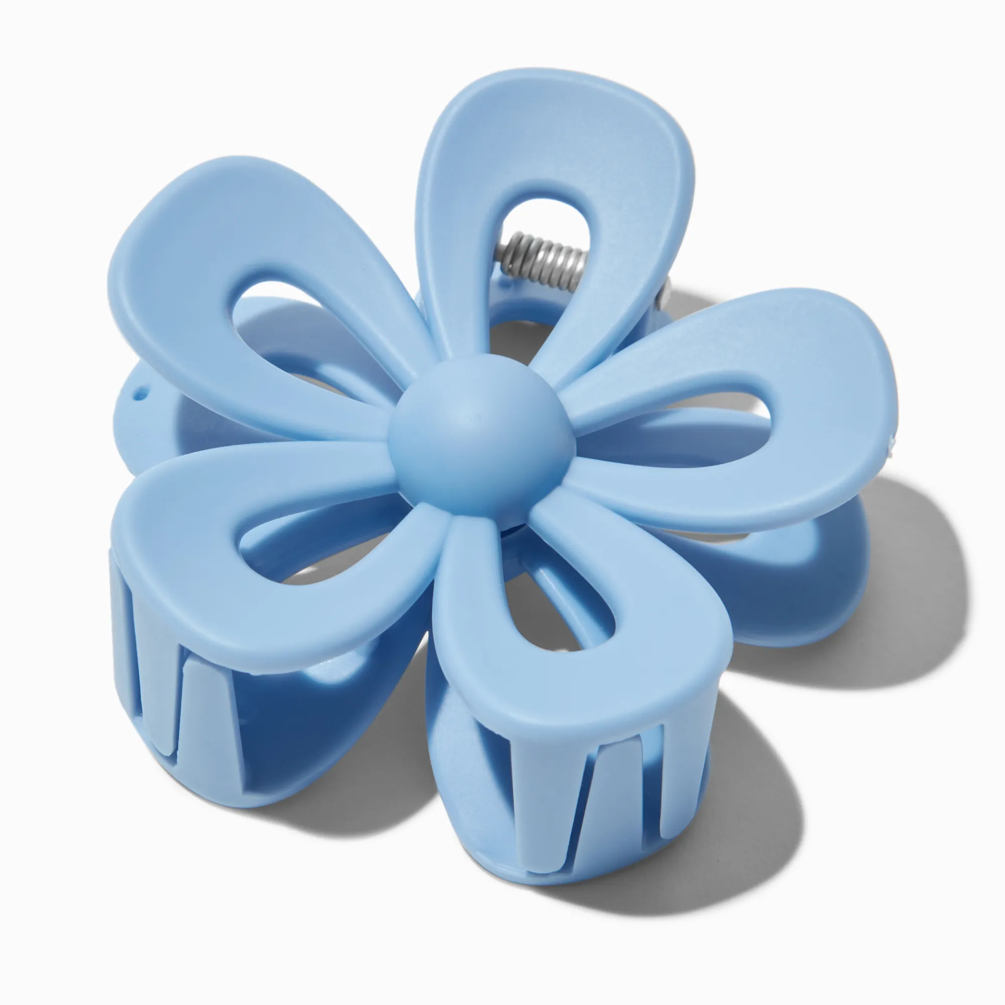 Claire's Barrettes Et Pinces-Pince à cheveux fleur ajourée bleu clair