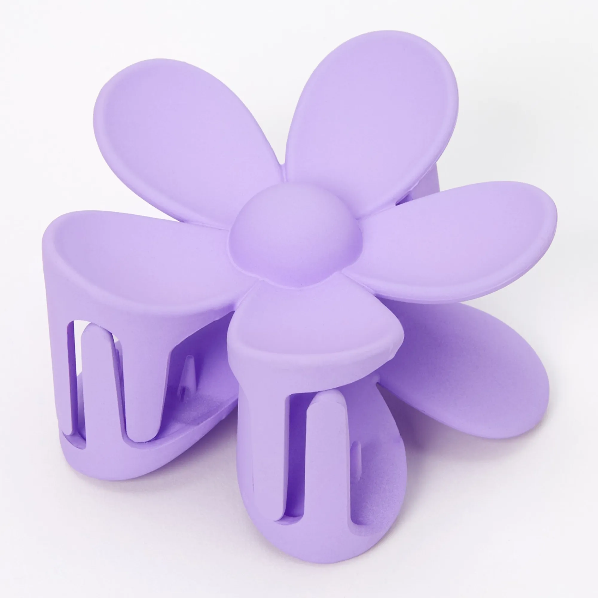 Claire's Barrettes Et Pinces-Pince à cheveux fleur mate - Lilas