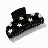 Claire's Barrettes Et Pinces-Pince à cheveux noire avec mini marguerites crème