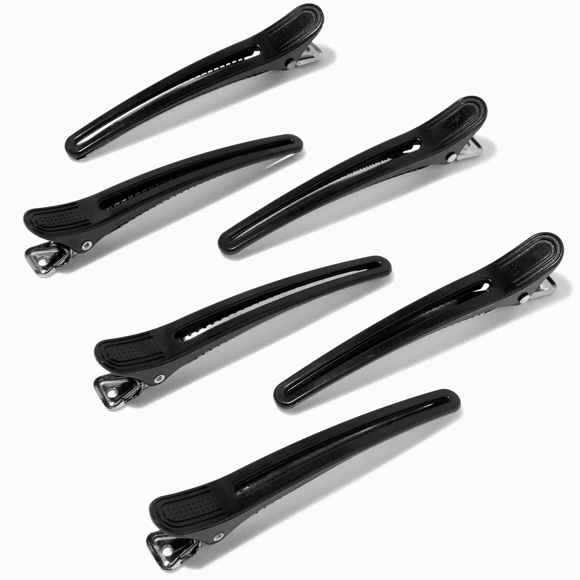 Claire's Barrettes Et Pinces|Accessoires Coiffure-Pinces à cheveux en pic noires - Lot de 6