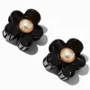Claire's Barrettes Et Pinces-Pinces à cheveux fleurs noires - Lot de 2