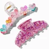 Claire's Barrettes Et Pinces-Pinces à cheveux à paillettes cœur arc-en-ciel - Lot de 2