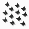 Claire's Barrettes Et Pinces-Pinces à cheveux papillon noires - Lot de 12