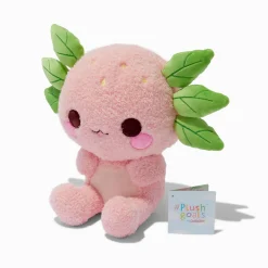 Claire's Cuddle Barn®-#Plush Goals by Cuddle Barn® 9'' Strawberry Axolotl Soft Toy