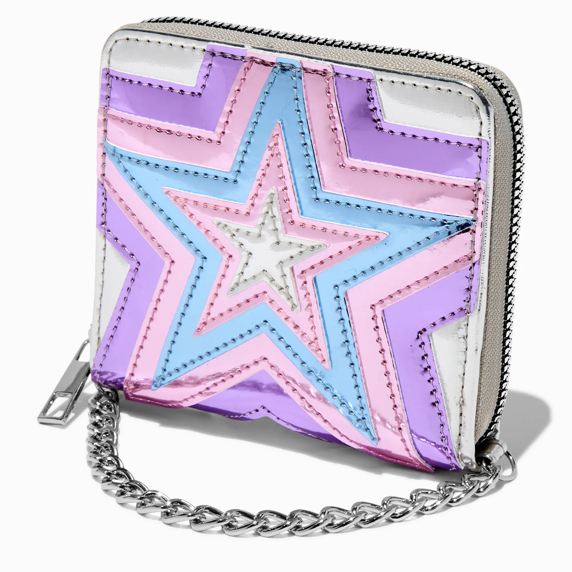 Claire's Portefeuilles-Pochette poignet bouffant étoile rayonnante
