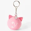 Claire's Jouets Fidget|Porte-clés-Porte-clés balle anti-stress licorne à initiale - Rose, Y