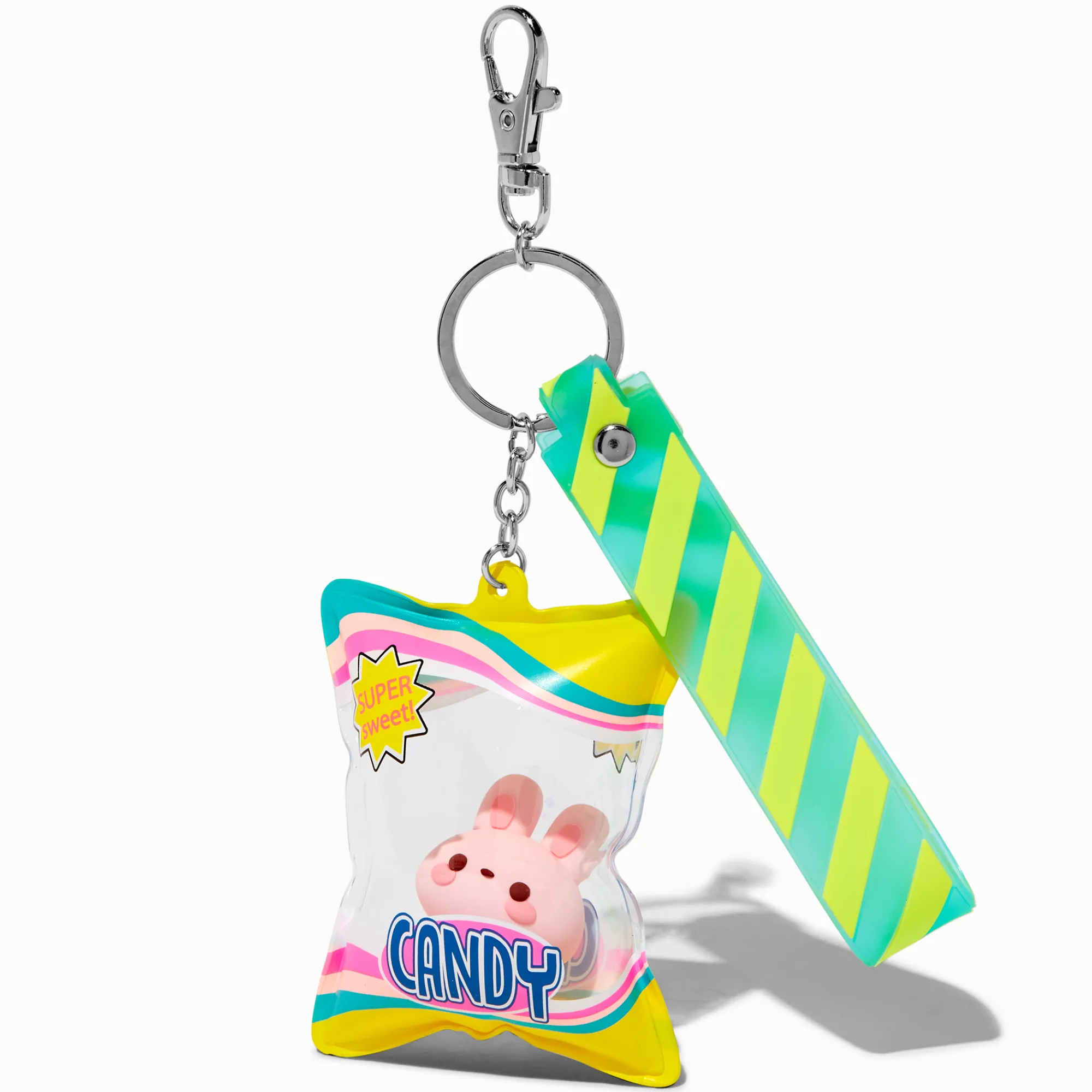 Claire's Porte-clés-Porte-clés bracelet lapin goûter