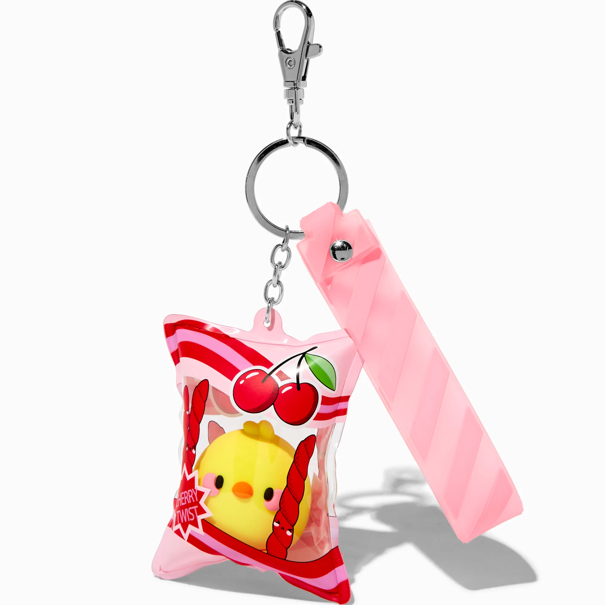 Claire's Porte-clés-Porte-clés bracelet poussin snack