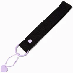 Claire's Porte-clés-Porte-clés bracelet toile vierge à personnaliser