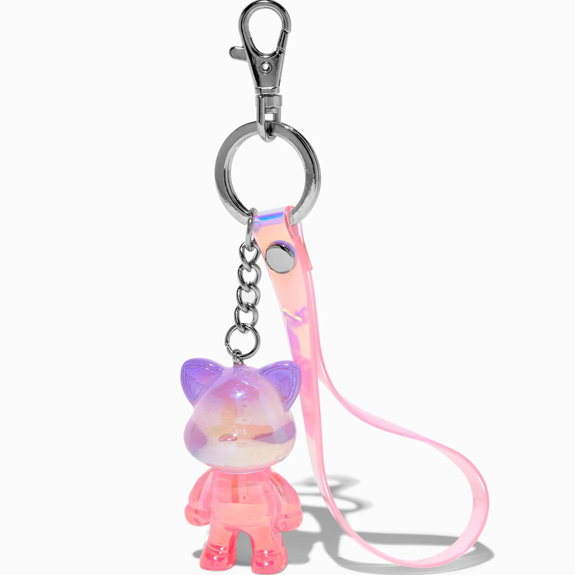 Claire's Porte-clés-Porte-clés ours holographique