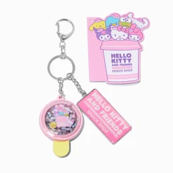 Claire's Porte-clés-Porte-clés sucette shaker Boutique de snacks Hello Kitty® And Friends