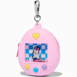 Claire's Porte-monnaies-Porte-monnaie en silicone animal virtuel