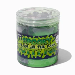 Claire's Jouets Gluants-Pot de slime en exclusivité chez Claire’s phosphorescent effrayant