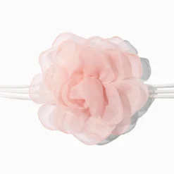 Claire's Colliers-Ras-de-cou rosette rose