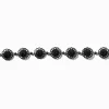 Claire's Colliers-Ras-de-cou rosettes rondes noires