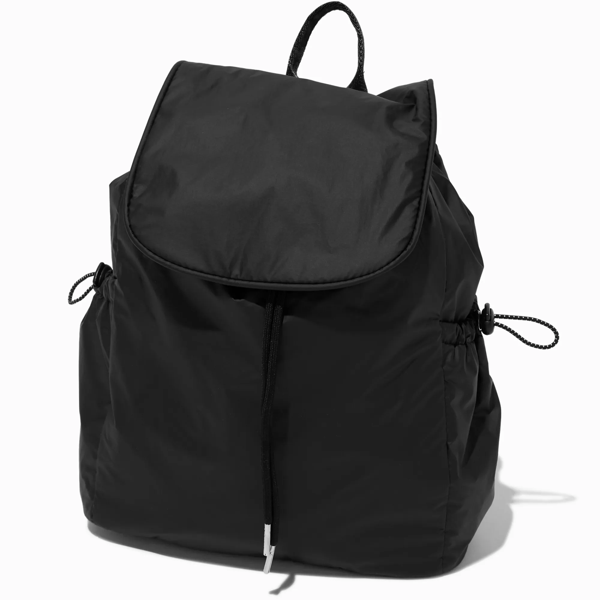 Claire's Sacs À Dos-Sac à dos à rabat nylon noir