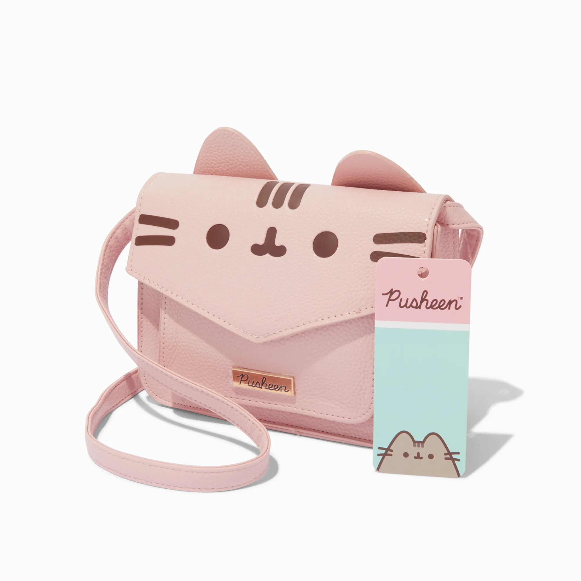 Claire's Sacs À Bandoulière-Sacoche à bandoulière rose Pusheen®