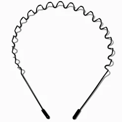 Claire's Bandeaux Et Serre-têtes-Serre-tête zig zag noir