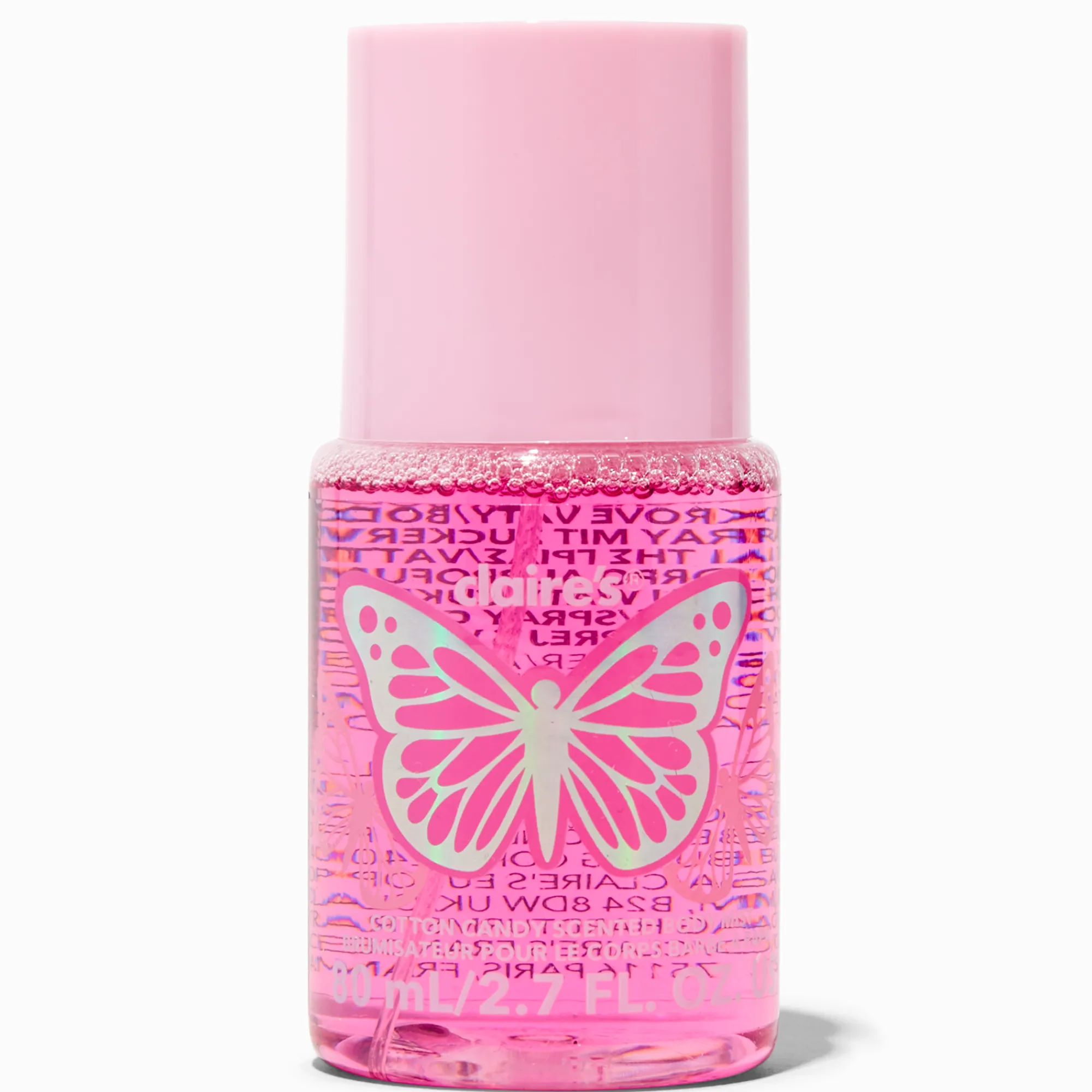 Claire's Sprays Et Soins Corporels-Spray corporel papillon rose