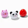 Claire's Lèvres-Strawberry Critters Flavoured Lip Balm Pot Set - 3 Pack