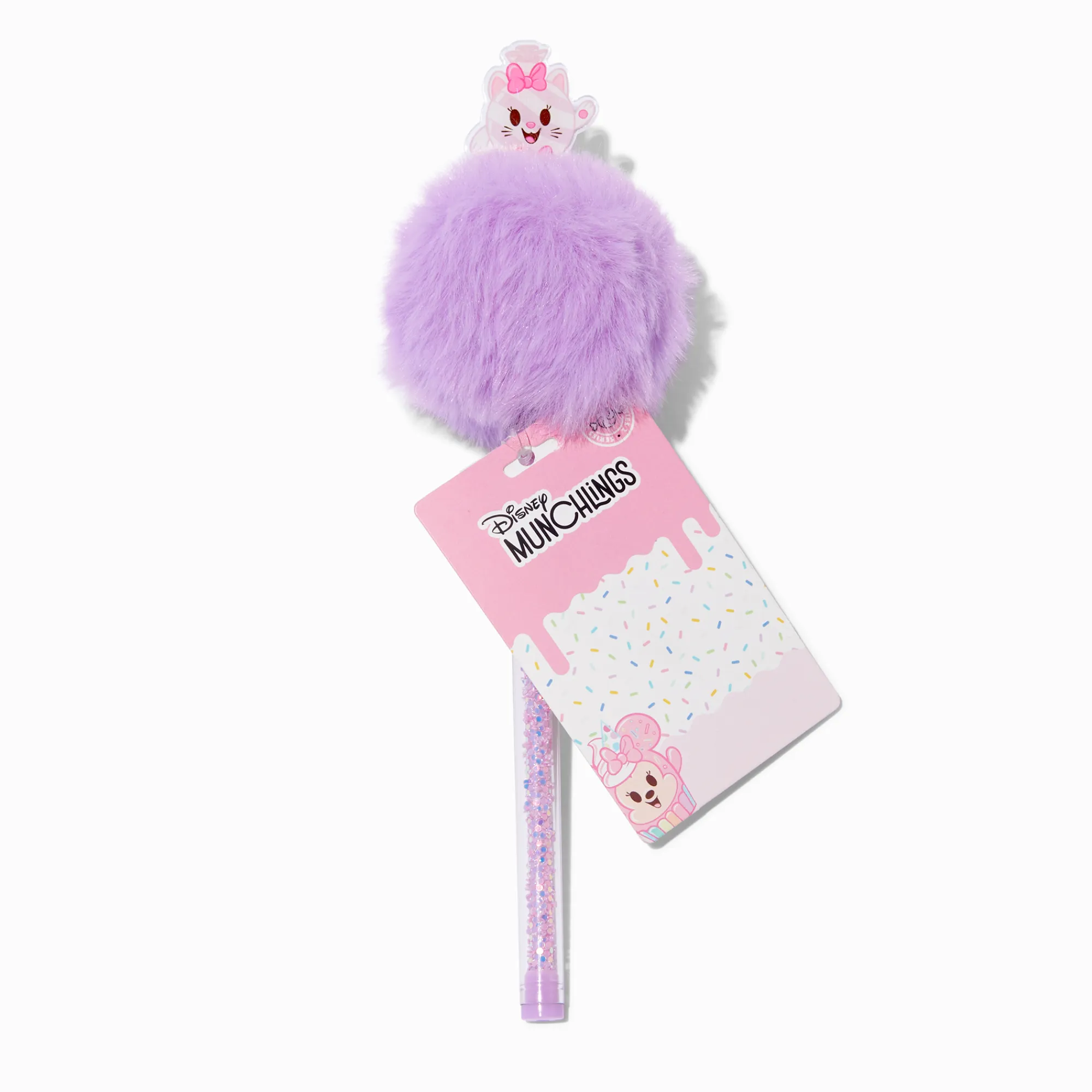 Claire's Stylos Et Crayons-Stylo pompon Disney Munchlings série 1 - Les modèles peuvent varier