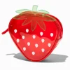 Claire's Trousses De Maquillage-Trousse de maquillage transparente fraise