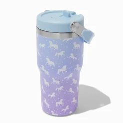 Claire's Gourdes Et Tasses-Unicorn Mini Stainless Steel Water Bottle