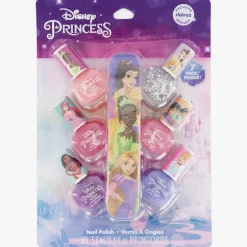 Claire's Ongles-Vernis à ongles et lime à ongles Disney Princess - Lot de 7