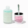 Claire's Ongles-Vernis à ongles phosphorescent vegan à paillettes brillant - Vert menthe