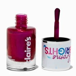 Claire's Ongles-Vernis à ongles unique Chrome Brights - Berry