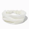 Claire's Bandeaux Et Serre-têtes-White Sheer Headwrap