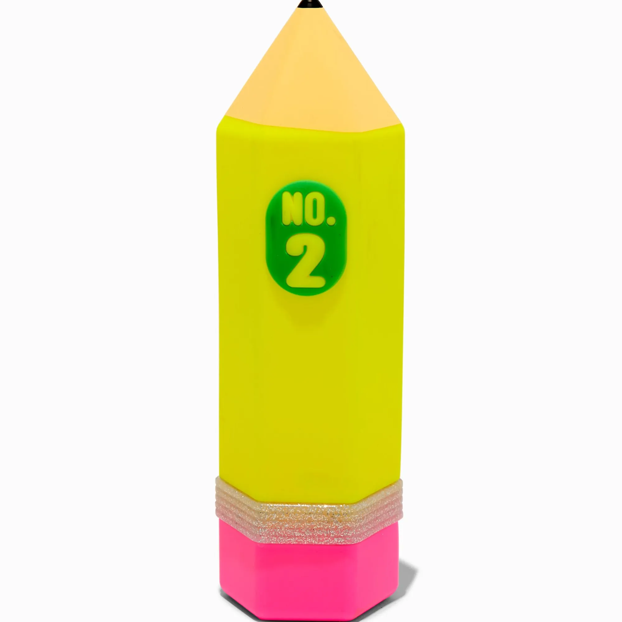 Claire's Stylos Et Crayons|Trousses-Yellow No. 2 Pencil Case